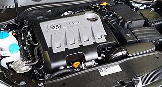 TDI Motor eines VW